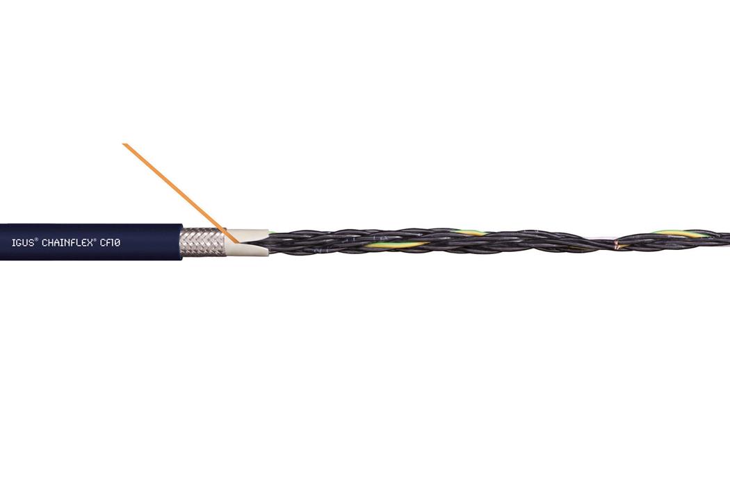 Igus CF.INI-P3-M8-BG-10 Соединительный кабель Igus CF10.UL.40.04 Провод: управления